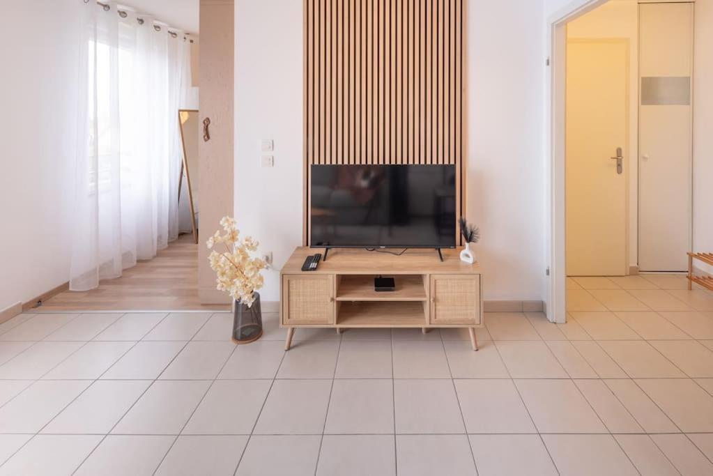 L'Excellence-8Min Aeroport-Terrasse-Parking Prive Apartment Lingolsheim Bagian luar foto